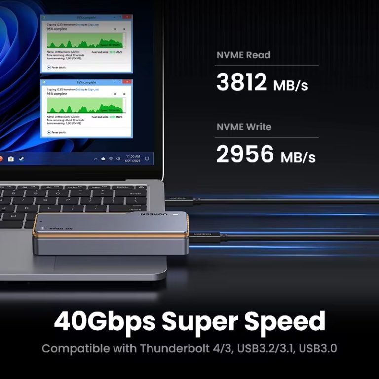 Kamstore.com.ua Внеший карман 40GBps CM642 Ugreen 15976 (2)