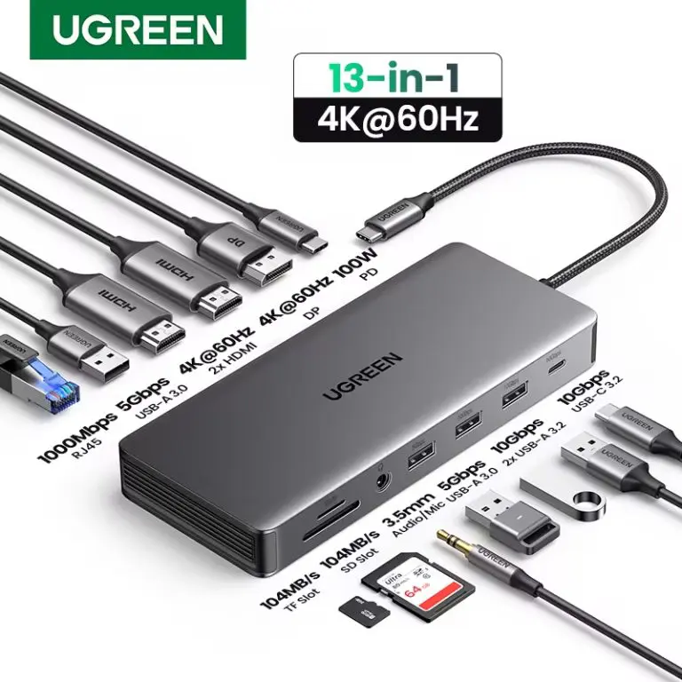 Kamstore.com.ua Концентратор 13in1 UGREEN CM681 Revodok Pro 15978 (5)