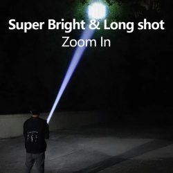 Smiling-Shark-SD1023-LED-Multifunctional-Flashlight-with-Hook-Camping-Light-USB-Rechargeable-Zoomable1