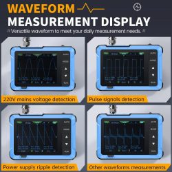 FNIRSIUpgradeDSO-5102IN1MiniHandheldDigitalOscilloscopeDDSSignalGeneratorP6