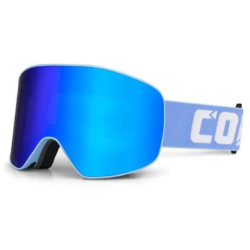 Горнолыжная маска Copozz GOG-2919 магнитная, 100% защита от ультрафиолета, Anti-Fog Ski, Unisex Blue