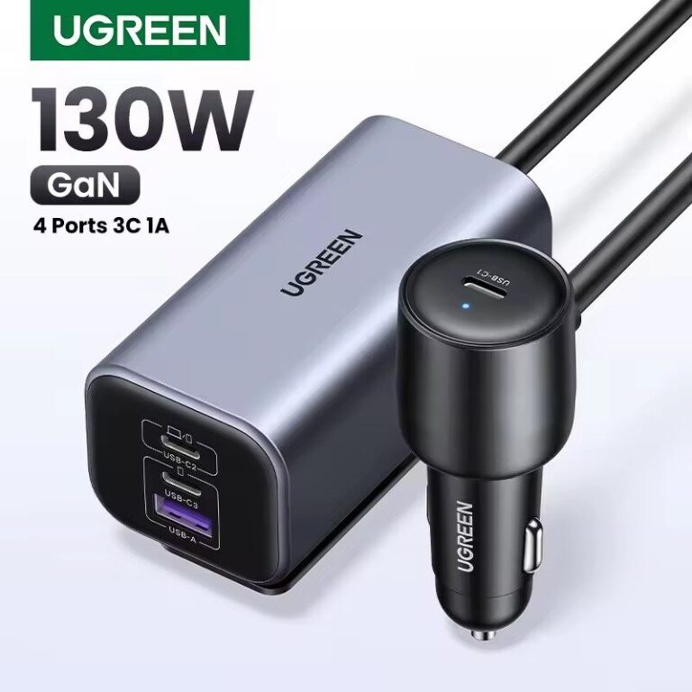 Kamstore.com.ua Автомобильное зарядное устройство UGREEN 35026 EC706 GaNInfinity 130W 3C1A (12)