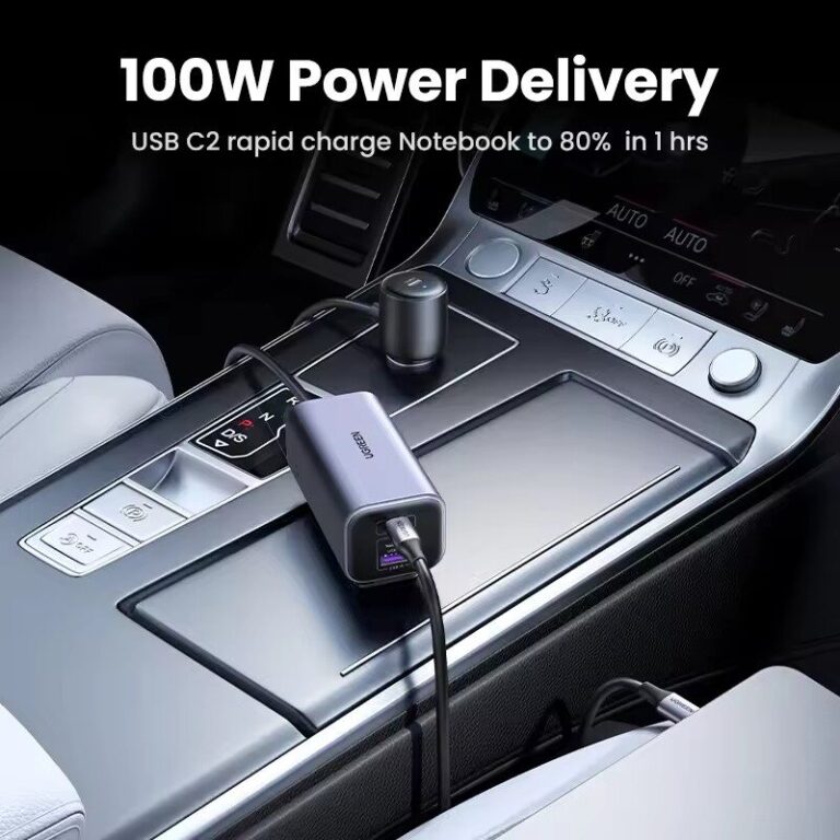 Kamstore.com.ua Автомобильное зарядное устройство UGREEN 35026 EC706 GaNInfinity 130W 3C1A (5)