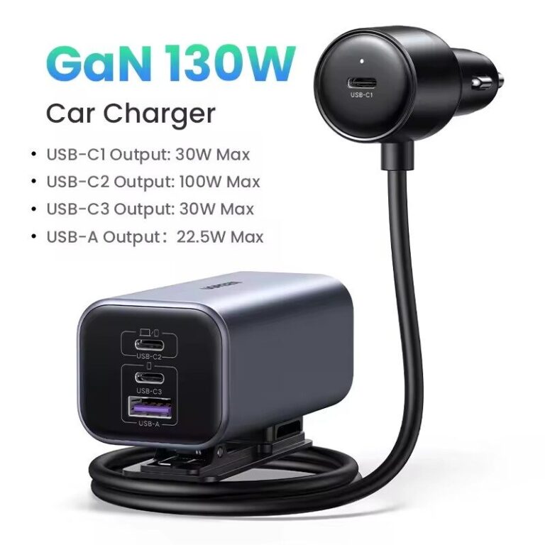 Kamstore.com.ua Автомобильное зарядное устройство UGREEN 35026 EC706 GaNInfinity 130W 3C1A (9)
