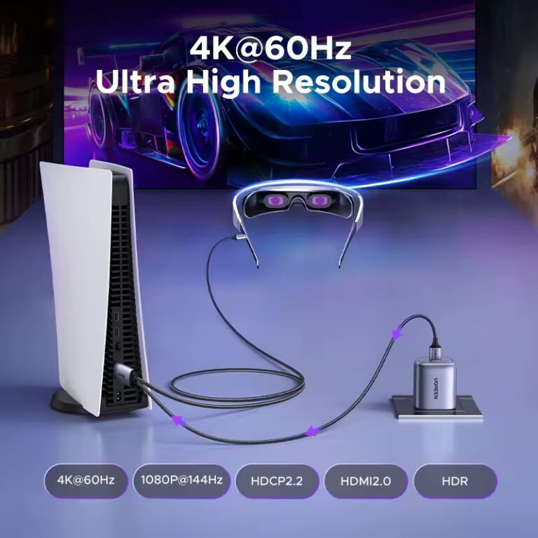 Kamstore.com.ua Кабель HDMI to Type-C (35984A) UGREEN CM773 (4)