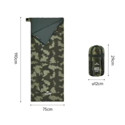 Kamstore.com.ua Спальный мешок NatureHike LW180 туристический Хаки (10)