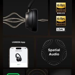 Kamstore.com.uaНаушники Ugreen HP206 Black (55687 (17)