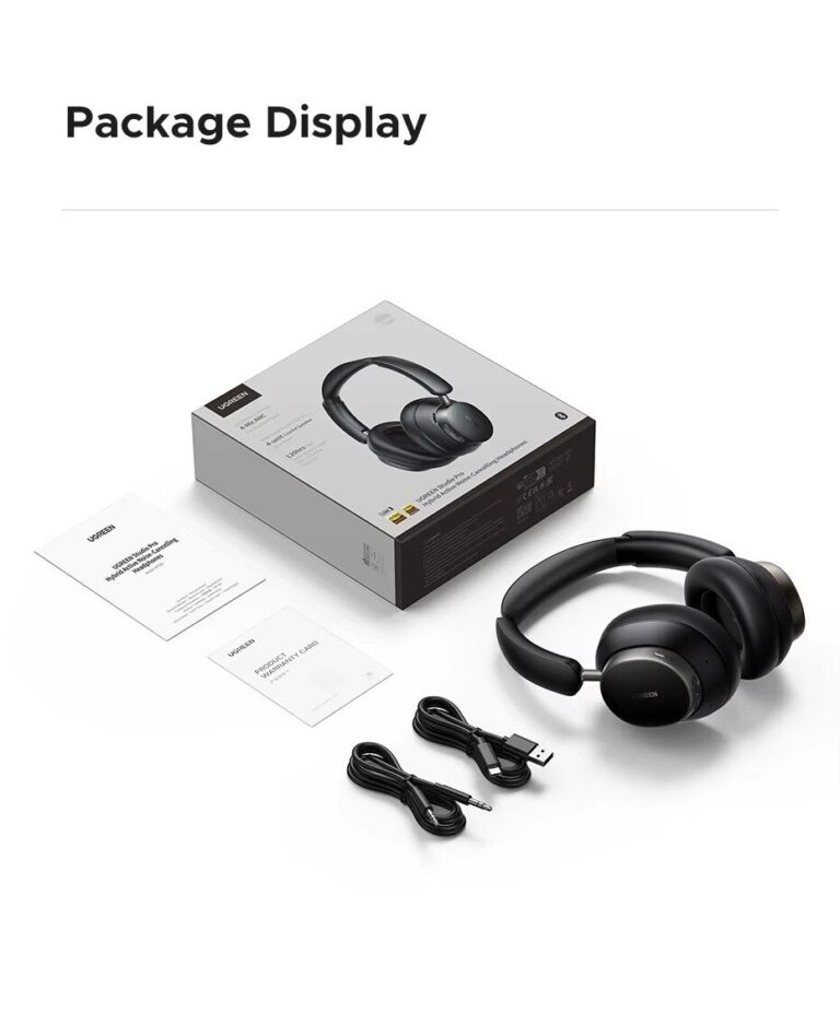 Kamstore.com.uaНаушники Ugreen HP206 Black (55687 (7)