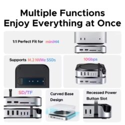 Kamstore.com.ua Док-станция 11-in-1 UGREEN CM841 (65502) для Mac Mini (M4 M4 Pro)