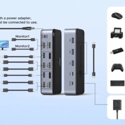 Kamstore.com.ua KVM переключатель HDMI 2 In 2 Out Ugreen AK500 Black 55455 (11)
