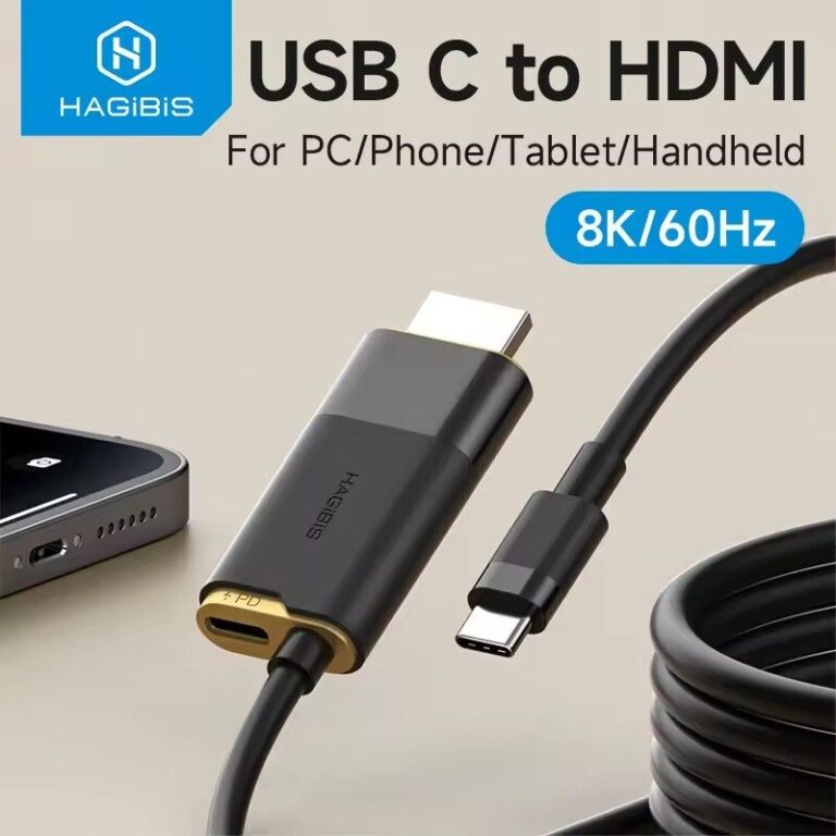Kamstore.com.ua Кабель USB-C to HDMI Hagibis SCW10 (1)