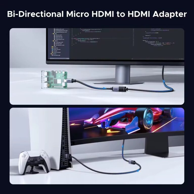 Kamstore.com.ua Кабель micro HDMI to HDMI 8K Ugreen HD182 (65593 (11)