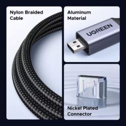 Kamstore.com.ua Кабель micro HDMI to HDMI 8K Ugreen HD182 (65593 (7)