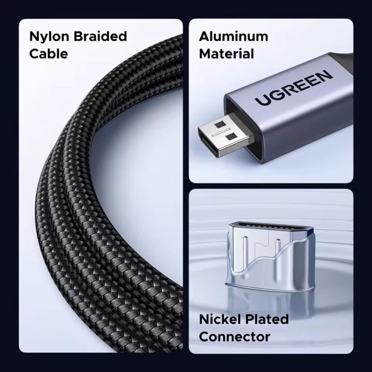 Kamstore.com.ua Кабель micro HDMI to HDMI 8K Ugreen HD182 (65593 (7)