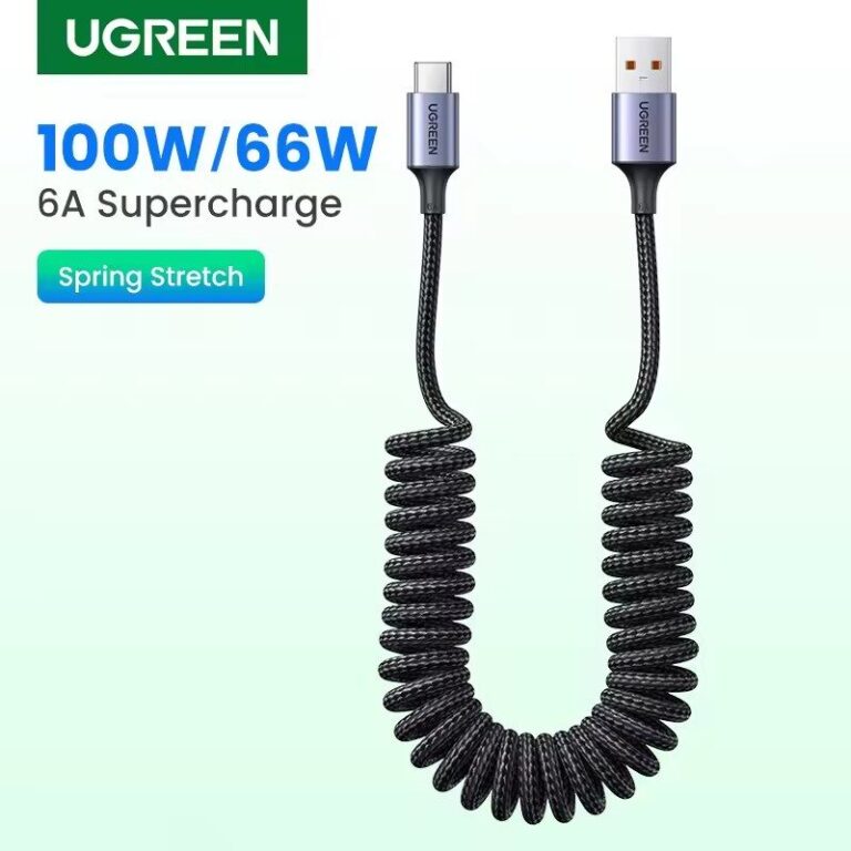 Kamstore.com.ua Кабель пружинистий USB-C to USB-A Ugreen US554 (35085 (5)