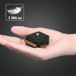 Быстросъемная пластина для монтажа на штатив MINIFOCUS S4211 Arca Swiss Quick Release Mount Lock QR System Clamp Switch Kit для штатива, монопода, слайдера, цифровой зеркальной видеокамеры Black