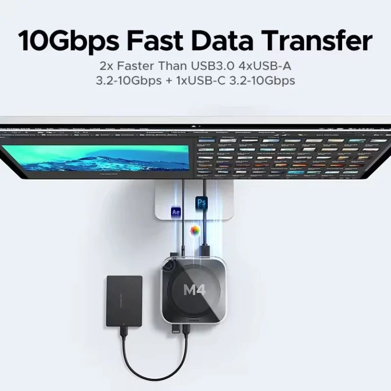 Kamstore.com.ua Док-станція 10-in-1 for Mac mini M4 or M4 Pro Ugren CM841 (65488 (3)