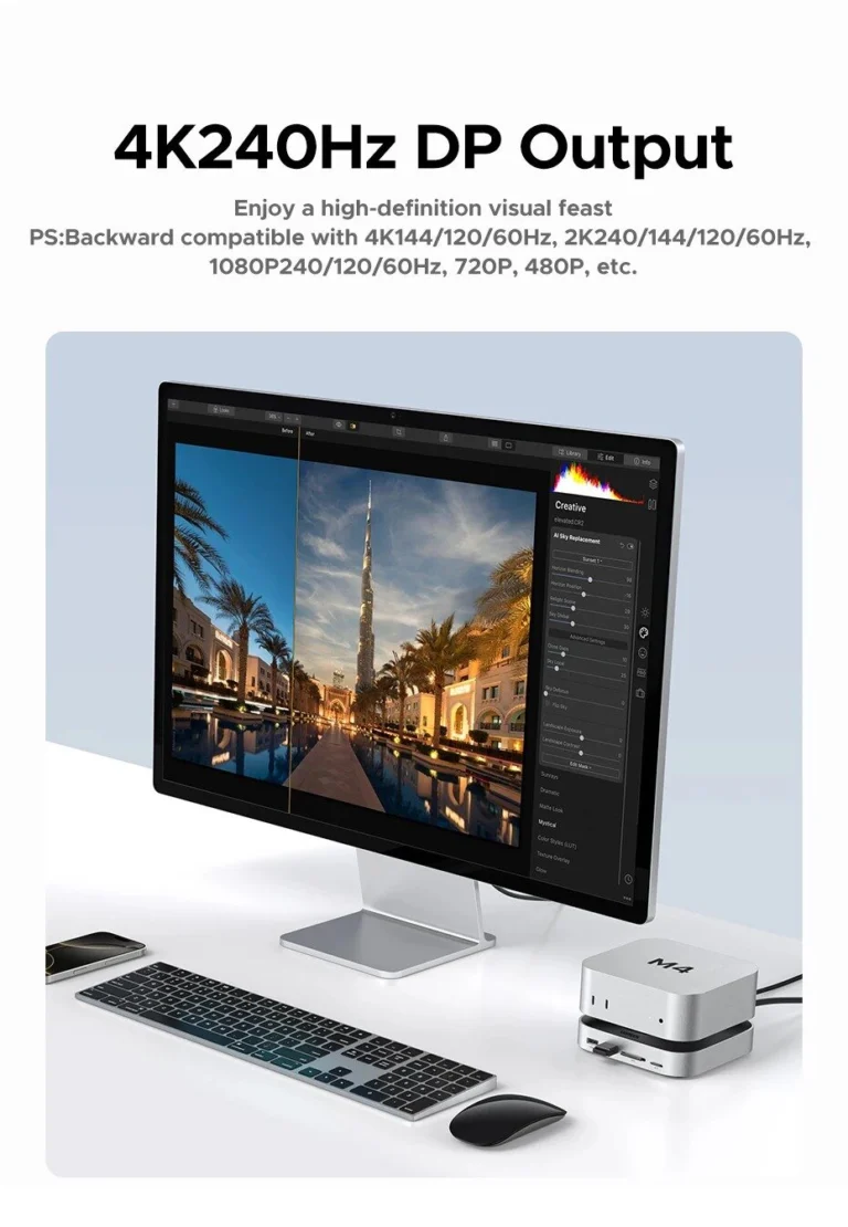 Kamstore.com.ua Док-станція 10-in-1 for Mac mini M4 or M4 Pro Ugren CM841 (65488 (8)