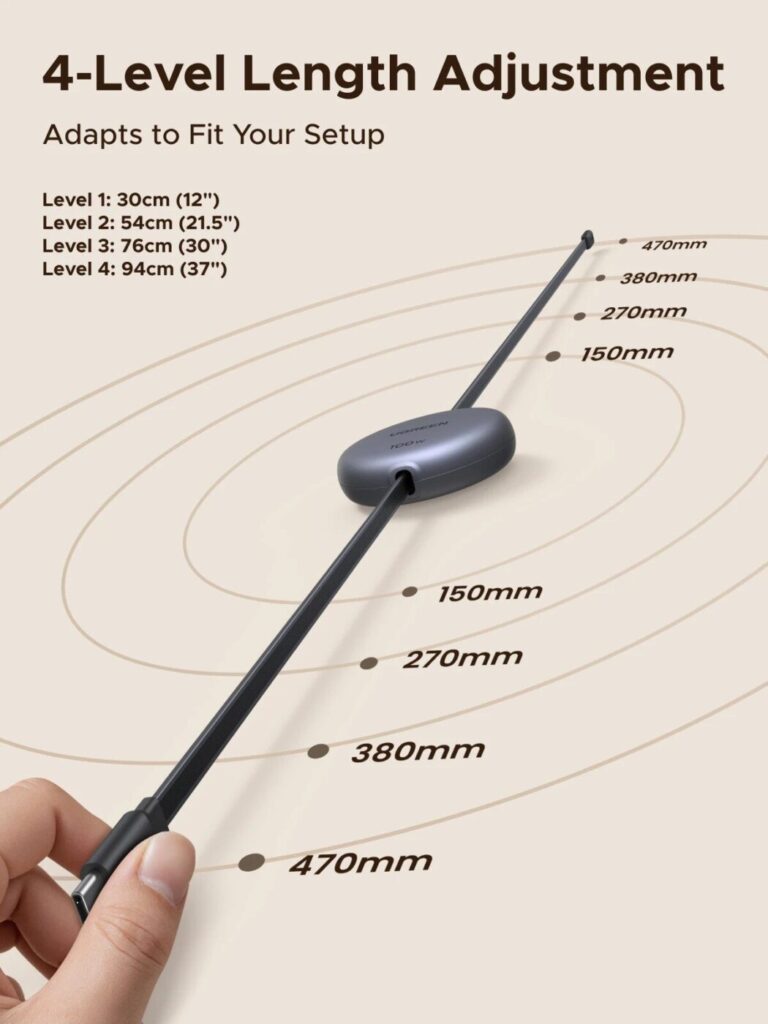 Kamstore.com.ua Кабель USB C to USB C Ugreen L531 (65904 (5)