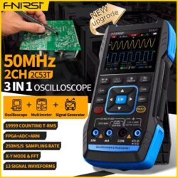 Kamstore.com.ua Осциллограф портативный 3 in 1 FNIRSI 2C53T (3)