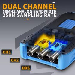 Kamstore.com.ua Осциллограф портативный 3 in 1 FNIRSI 2C53T (4)