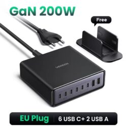 Зарядное устройство настольное 200W 8-Port Ugreen X766 (55324 (3)