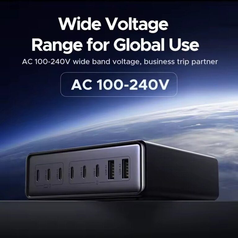 Зарядное устройство настольное 200W 8-Port Ugreen X766 (55324 (5)