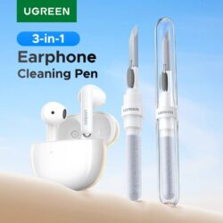 Инструмент для чистки Bluetooth-наушников Ugreen CP01 3 in 1 для Airpods Pro, Bursh для Samsung, Xiaomi, Airdots и Huawei White (55292)