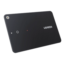 Умный Брелок UGREEN CM830 для поиска вещей (ключей) 155 мАч Bluetooth 12 месяцев для Samsung Black (55770)
