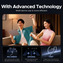 Kamstore.com.uaАдаптер 2-in-1 Ugreen CM845 Wi-Fi6 AX900 и Bluetooth 5.4 USB Adapter два диапазона 5G 2.4 GHz Black (75109.) (3)