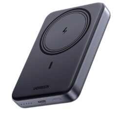Внешний аккумулятор UGREEN PB561 магнитный повербанк 10 000mAh, 20W с функцией быстрой зарядки PD для MagSafe для iPhone 17/16/15 Space Gray (25919)