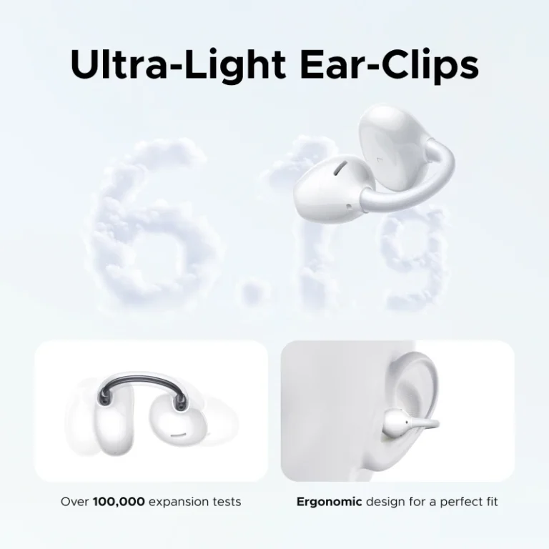Kamstore.com.ua наушники UGREEN WS218 Bluetooth 6.0 White (65880 (2)
