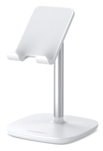 მობილურის_დამჭერი_UGREEN_LP177_60343_Adjustable_Desktop_Cell_Phone_Stand_White მობილურის_დამჭერი_UGREEN_LP177_60343_Adjustable_Desktop_Cell_Phone_Stand_White