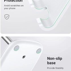 მობილურის_დამჭერი_UGREEN_LP177_60343_Adjustable_Desktop_Cell_Phone_Stand_White_5 მობილურის_დამჭერი_UGREEN_LP177_60343_Adjustable_Desktop_Cell_Phone_Stand_White_5