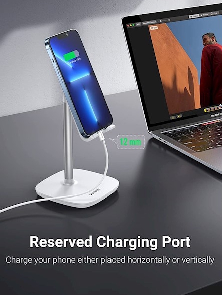 მობილურის_დამჭერი_UGREEN_LP177_60343_Adjustable_Desktop_Cell_Phone_Stand_White_7 მობილურის_დამჭერი_UGREEN_LP177_60343_Adjustable_Desktop_Cell_Phone_Stand_White_7