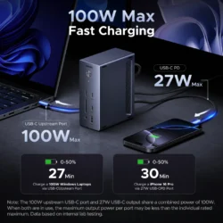 Ugreen.com.ua Docking Station Ugreen CM843 (55896)