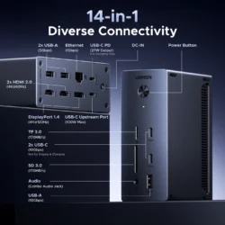 Ugreen.com.ua Docking Station Ugreen CM843 (55897)